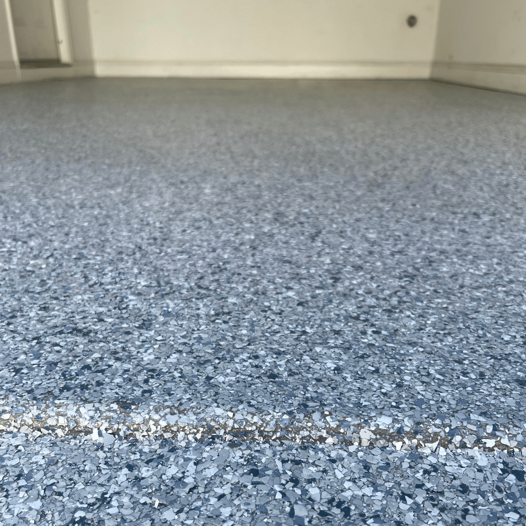 Garage Floor After Epoxy Finish in Philadelphia