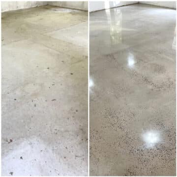 Workshop With Polished Concrete