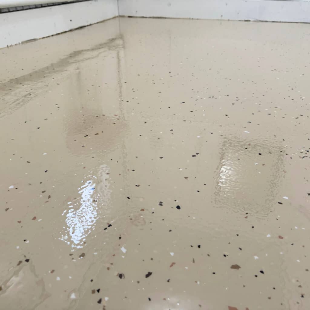 epoxy in bathroom