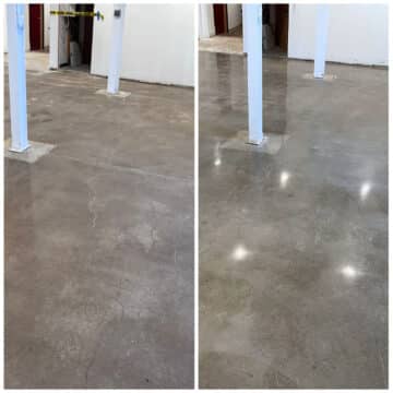 Preserving Character with Polished Concrete at Milltown Record Store