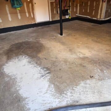 moisture damage concrete