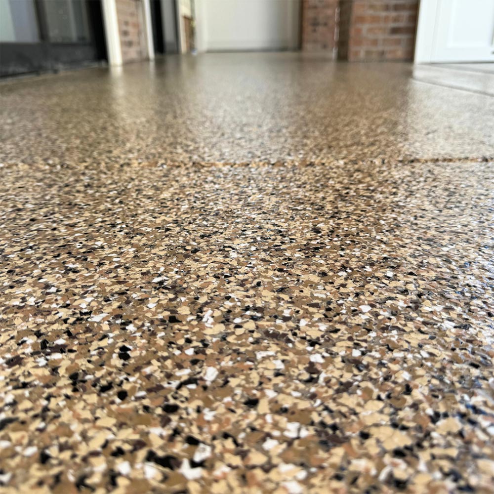 epoxy flake floor