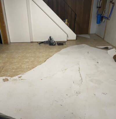 Basement before