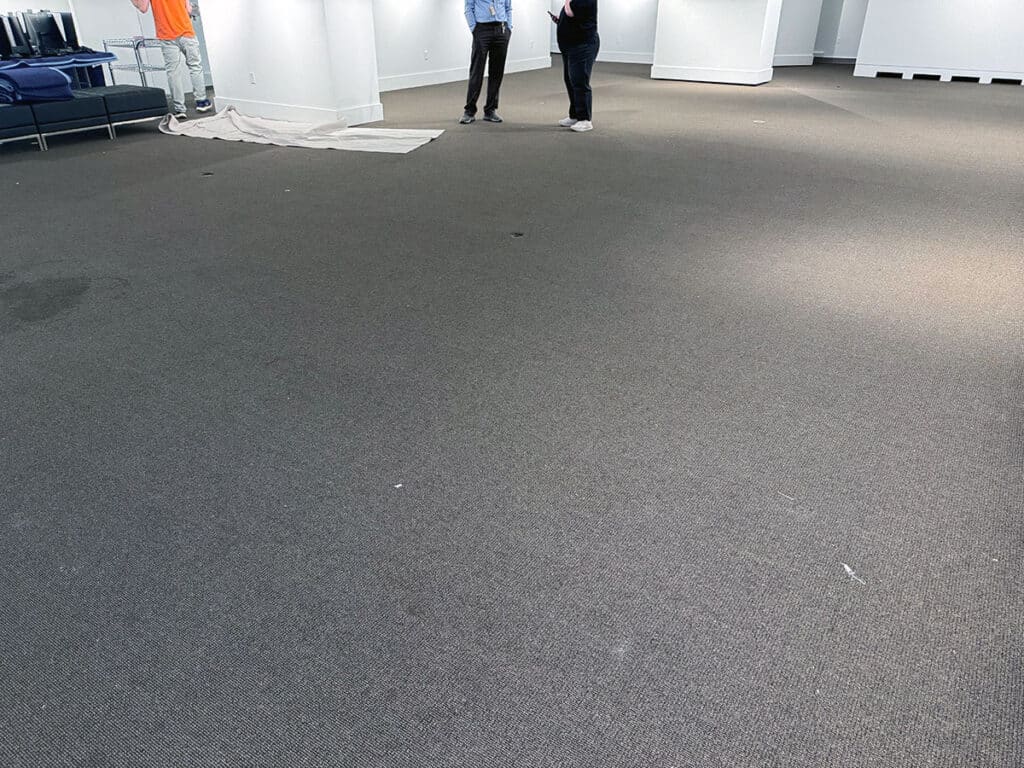 carpet in camden art museum