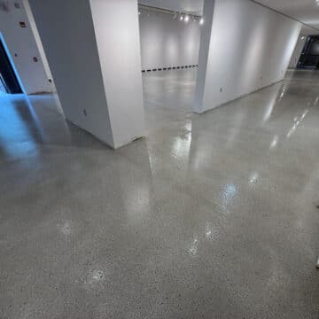 “Quartzite” Flake Epoxy at The Campus Gallery at Rutgers University