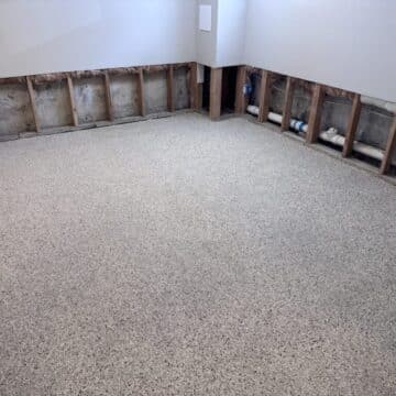Transforming a Haddon Township Basement with Epoxy Flooring