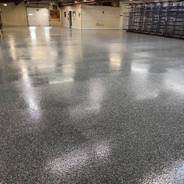 Final result epoxy in manufacturing facility
