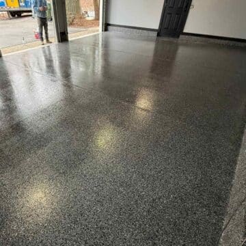garage after epoxy